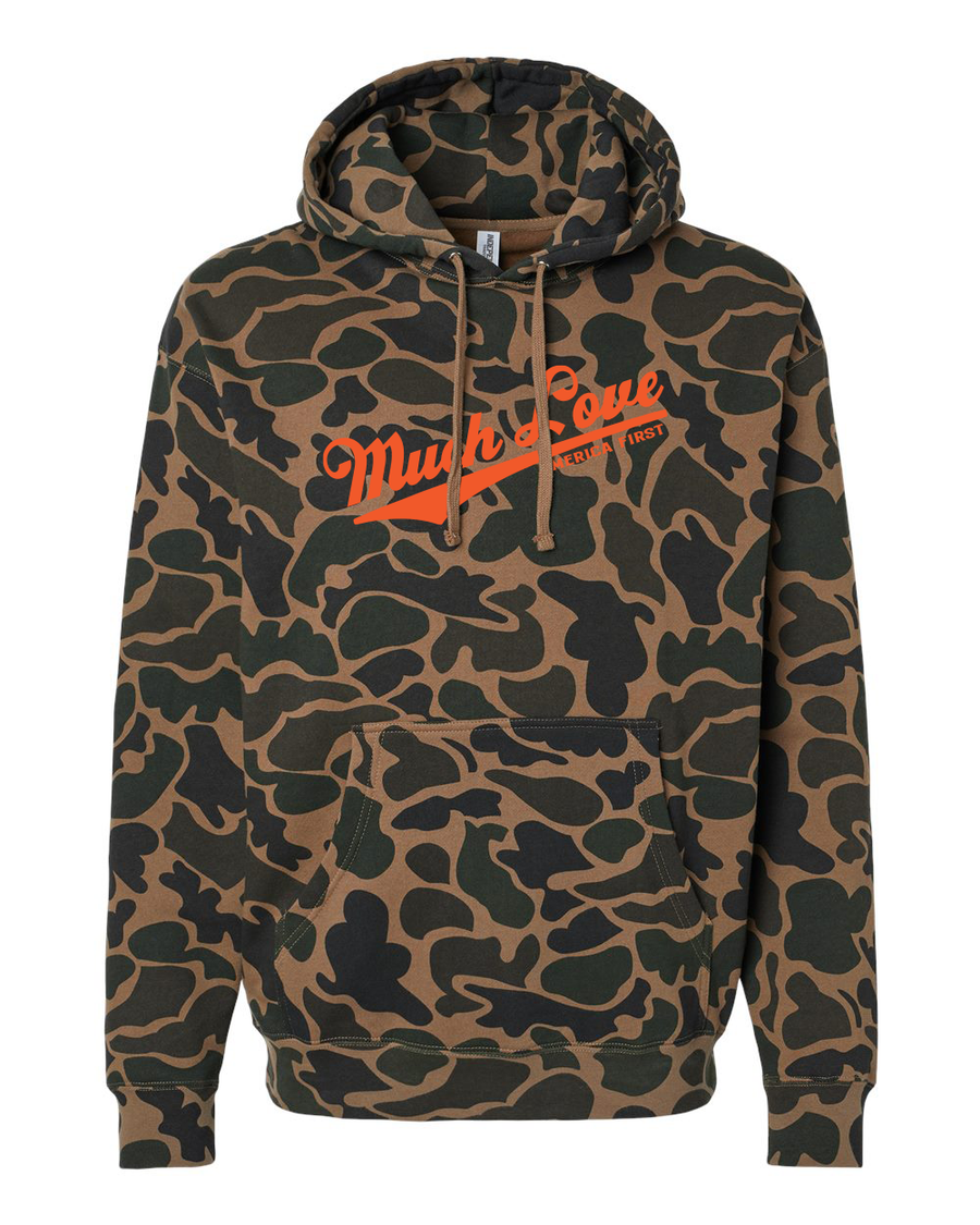 Much Love Duck Camo Hoodie